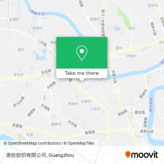 唐纺纺织有限公司 map