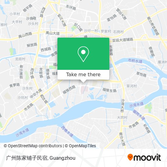 广州陈家铺子民宿 map