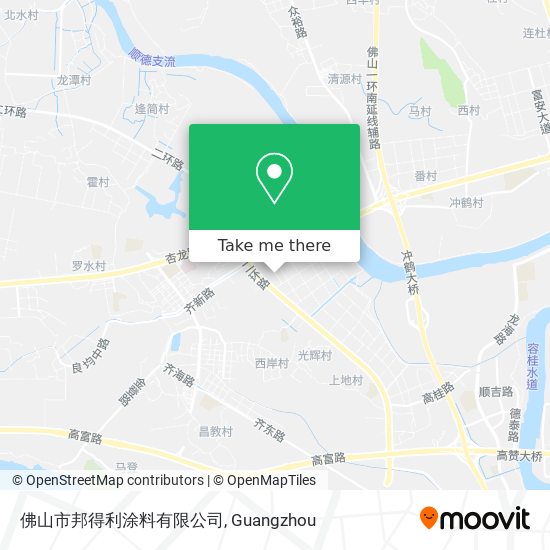 佛山市邦得利涂料有限公司 map
