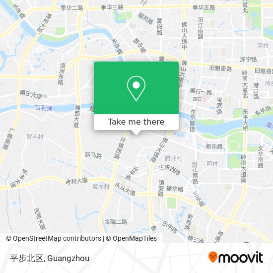 平步北区 map