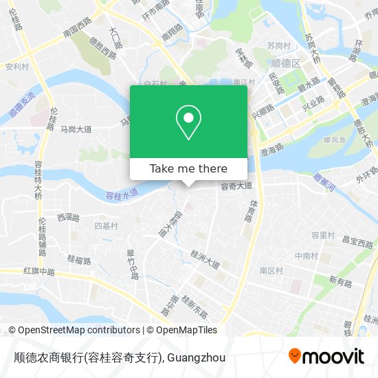 顺德农商银行(容桂容奇支行) map