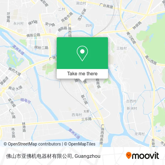 佛山市亚佛机电器材有限公司 map
