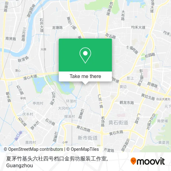 夏茅竹基头六社四号档口金剪坊服装工作室 map