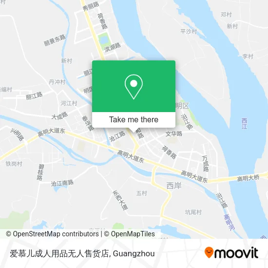 爱慕儿成人用品无人售货店 map