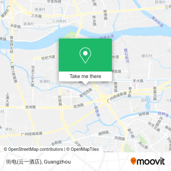街电(云一酒店) map