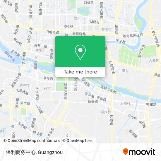 保利商务中心 map