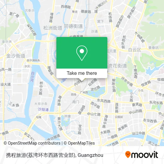 携程旅游(荔湾环市西路营业部) map