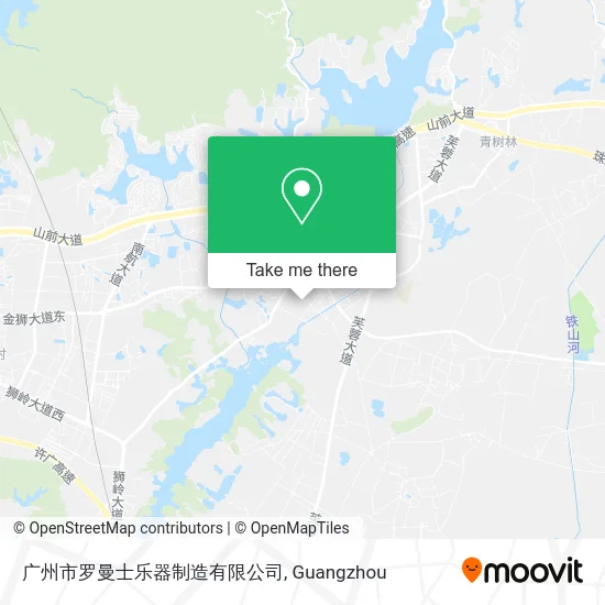 广州市罗曼士乐器制造有限公司 map