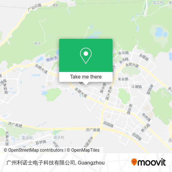 广州利诺士电子科技有限公司 map