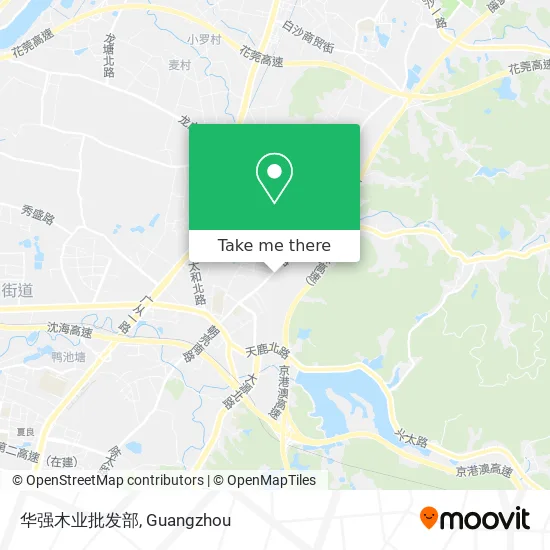 华强木业批发部 map