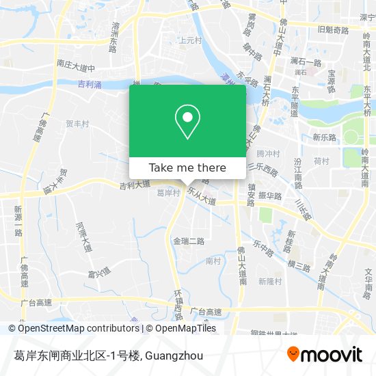 葛岸东闸商业北区-1号楼 map