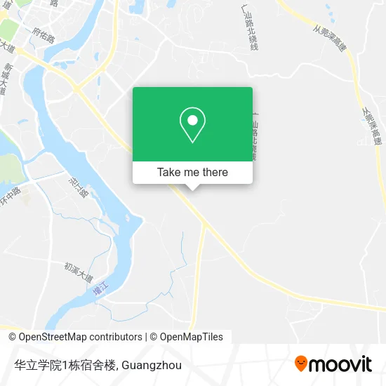 华立学院1栋宿舍楼 map