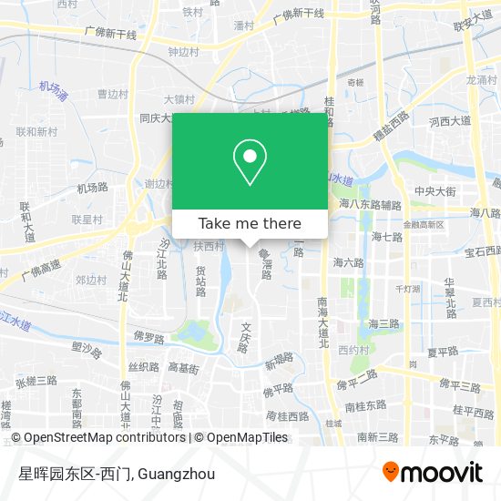 星晖园东区-西门 map