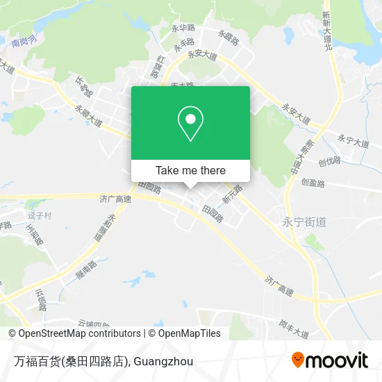 万福百货(桑田四路店) map