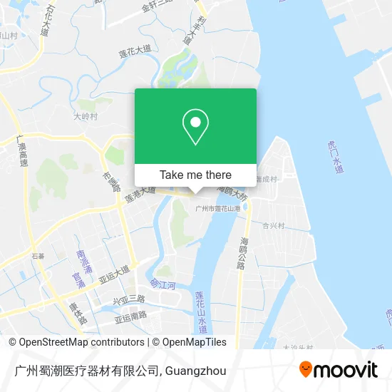 广州蜀潮医疗器材有限公司 map