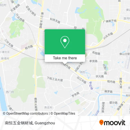 南恒五金钢材城 map