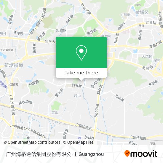 广州海格通信集团股份有限公司 map