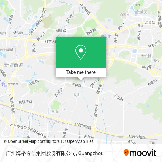 广州海格通信集团股份有限公司 map