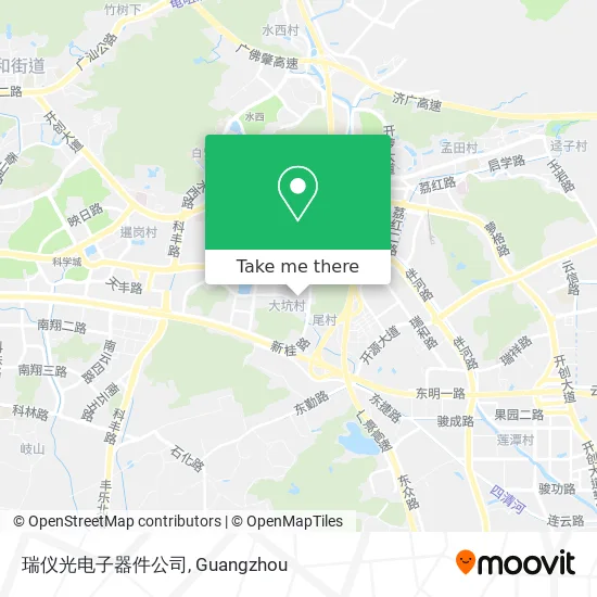 瑞仪光电子器件公司 map