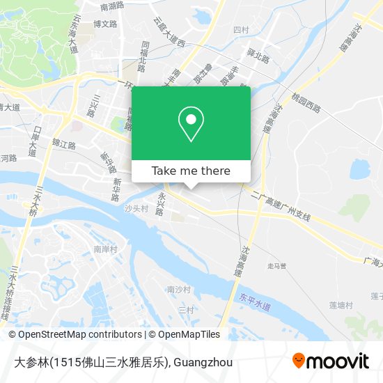 大参林(1515佛山三水雅居乐) map