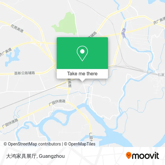 大鸿家具展厅 map