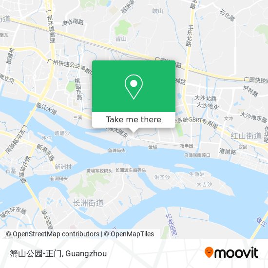 蟹山公园-正门 map