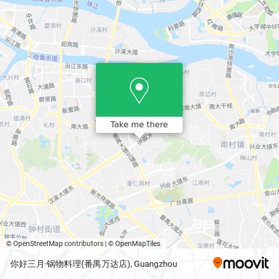 你好三月·锅物料理(番禺万达店) map