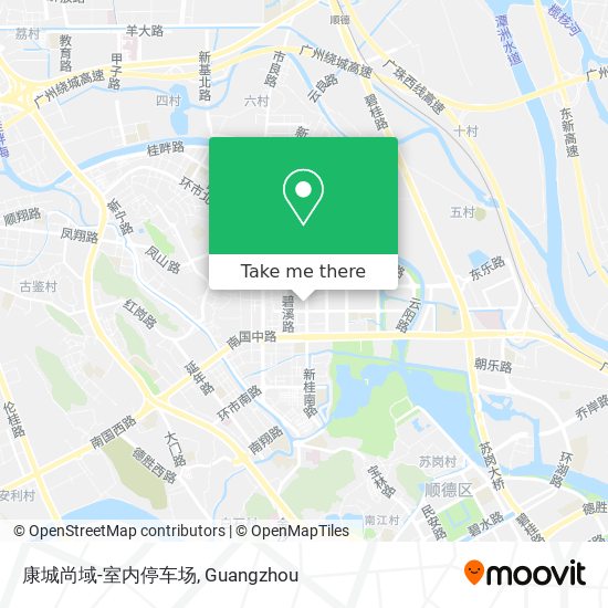 康城尚域-室内停车场 map