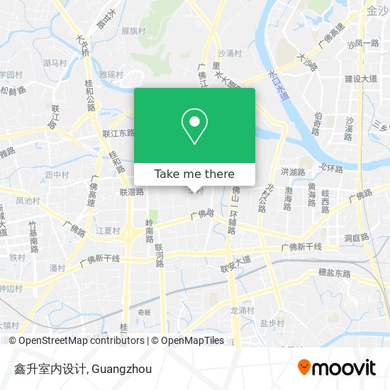 鑫升室内设计 map