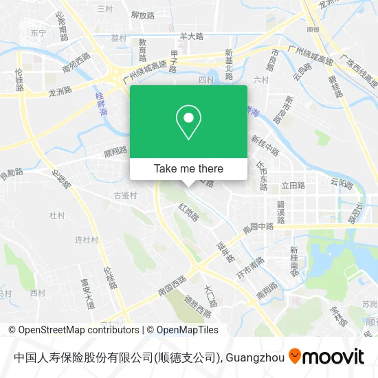 中国人寿保险股份有限公司(顺德支公司) map
