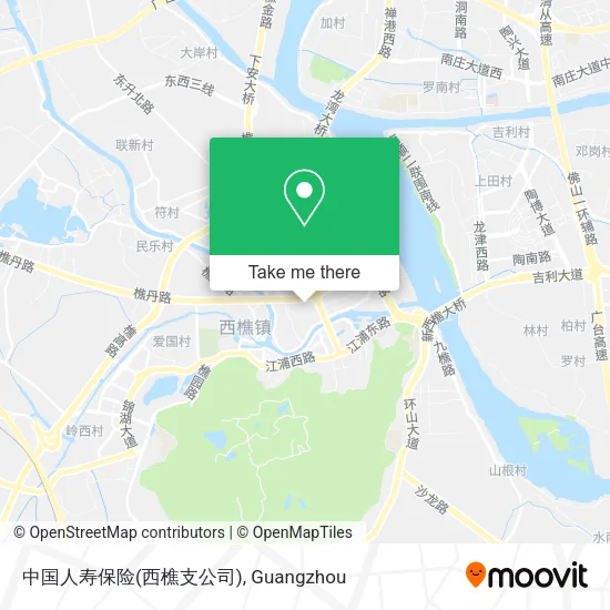 中国人寿保险(西樵支公司) map