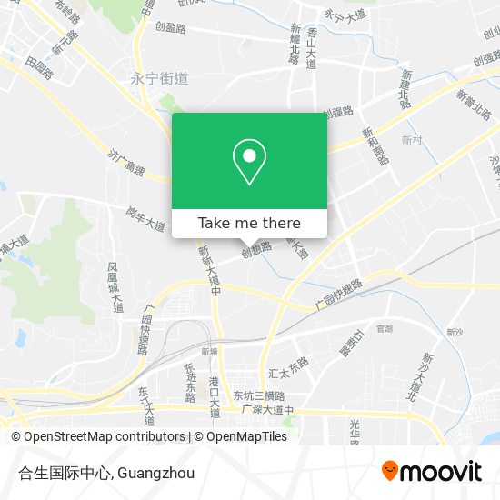 合生国际中心 map