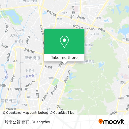岭南公馆-南门 map