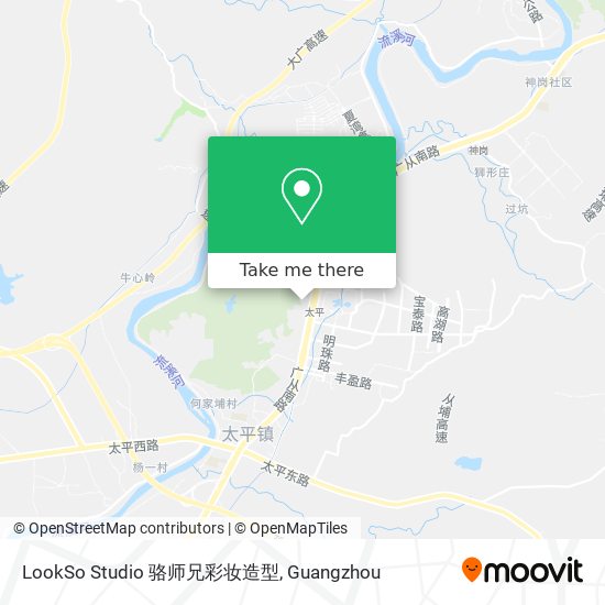 LookSo Studio 骆师兄彩妆造型 map