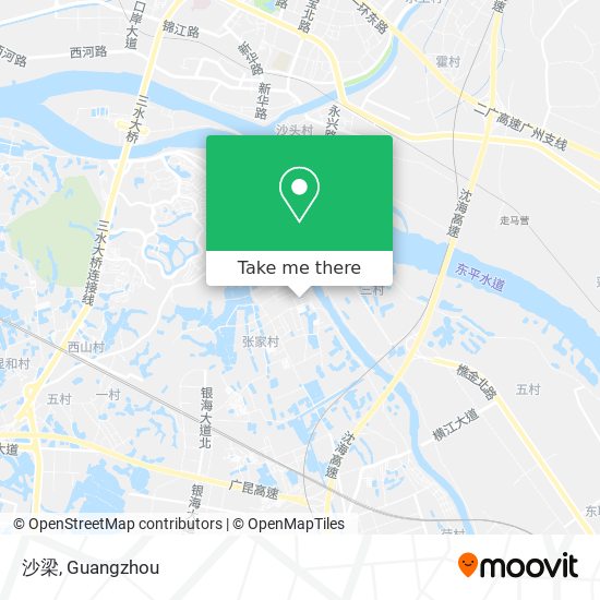 How To Get To 沙梁in 三水区by Bus