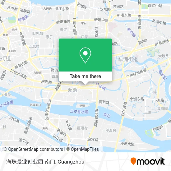 海珠景业创业园-南门 map