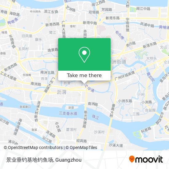 景业垂钓基地钓鱼场 map