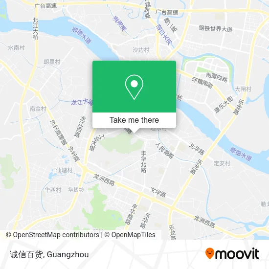 诚信百货 map