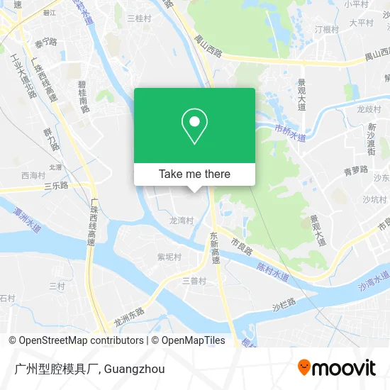 广州型腔模具厂 map