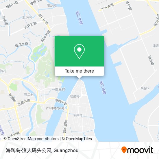 海鸥岛-渔人码头公园 map