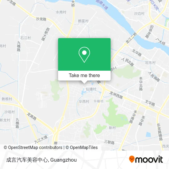 成言汽车美容中心 map