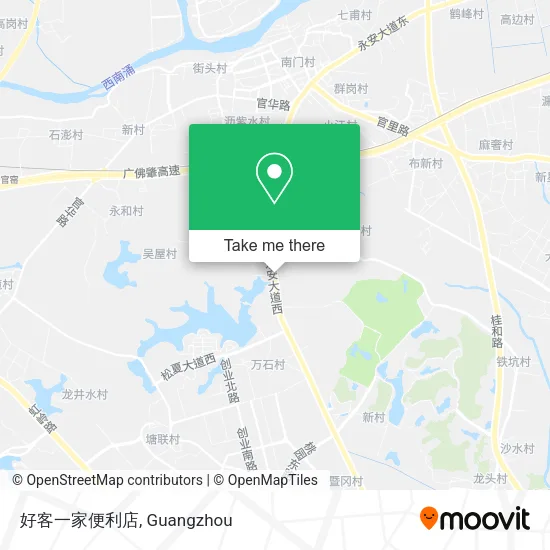 好客一家便利店 map