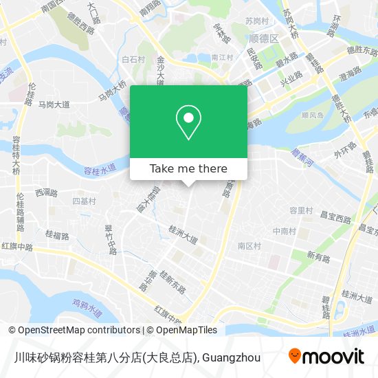 川味砂锅粉容桂第八分店(大良总店) map