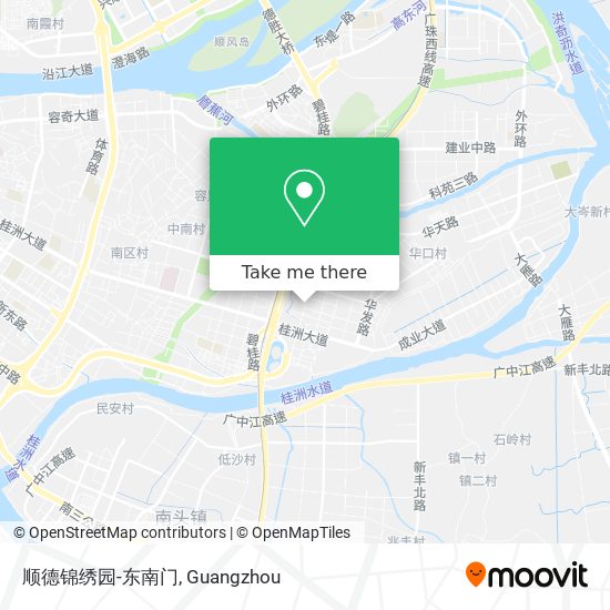 顺德锦绣园-东南门 map