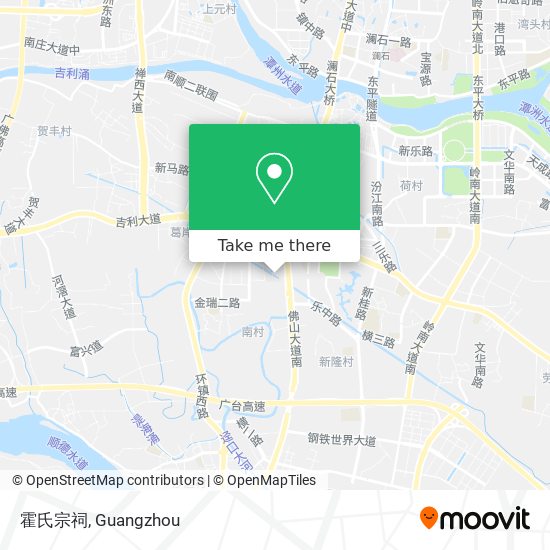 霍氏宗祠 map