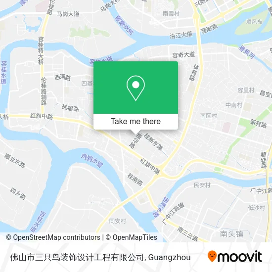 佛山市三只鸟装饰设计工程有限公司 map