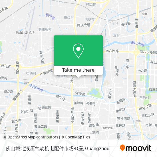 佛山城北液压气动机电配件市场-D座 map