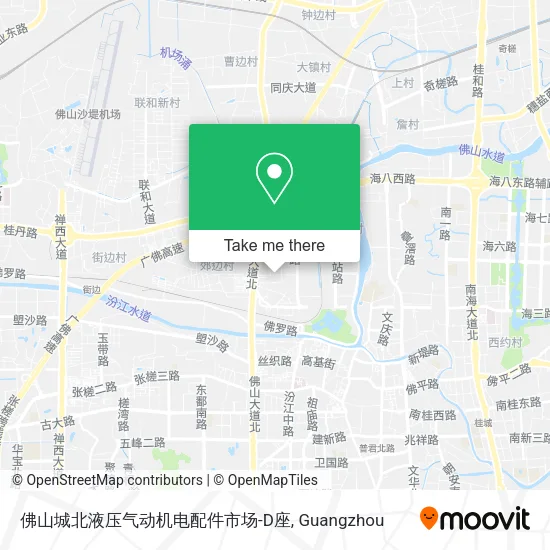 佛山城北液压气动机电配件市场-D座 map