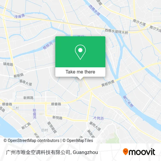 广州市唯金空调科技有限公司 map
