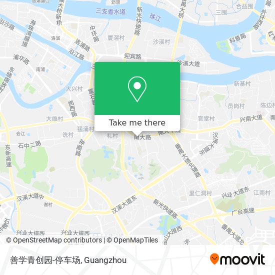 善学青创园-停车场 map